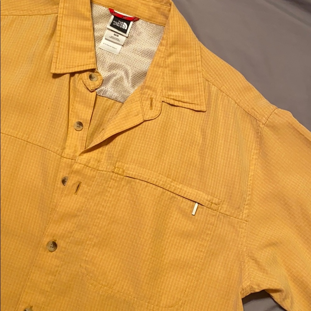 The North Face short sleeve button up dress shirt